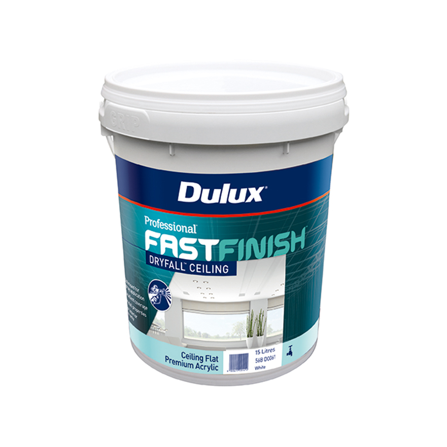 Dulux Professional FastFinish? Dry Fall Ceiling 15L Inspirations Paint